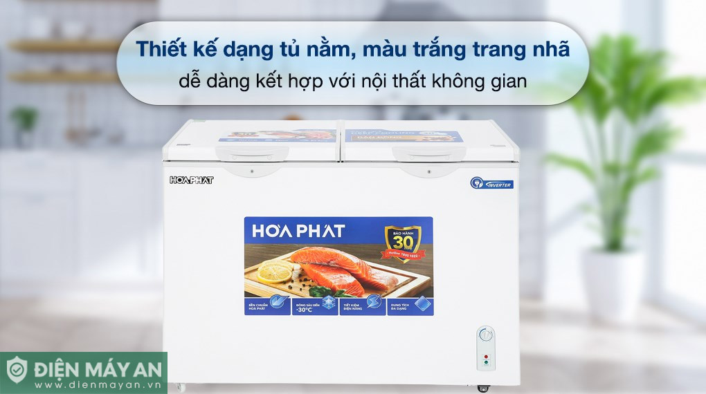 Tủ đông Hòa Phát Inverter 271 Lít HPF BD8271